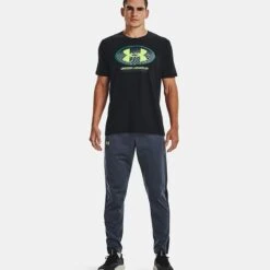 Under Armour Men's Brawler Bottoms Downpour Grey / Black / Lime Surge 10 Under Armour Men's Brawler Bottoms Downpour Grey / Black / Lime Surge -Outdoor Clothing Store v5 1366213 044 fsf 1