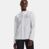 Under Armour Women's UA Stormproof Cloudstrike 2.0 Jacket White / Halo Grey -Outdoor Clothing Store v5 1374645 100 fc