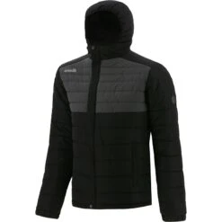 Men's Wallace Hooded Padded Jacket Black -Outdoor Clothing Store walc 072 0 gen bkbkxx adlt p1