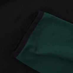 Men's Zack Brushed Half Zip Top Black / Green / Grey -Outdoor Clothing Store zack 184 0 gen bkgngy adlt p5